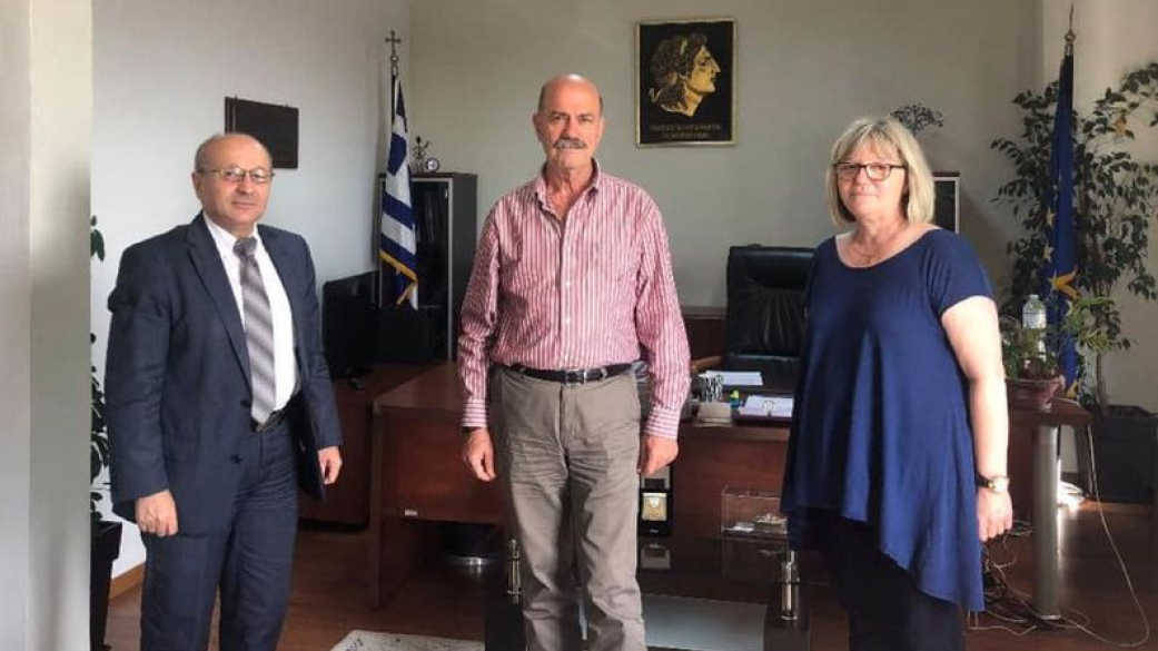 Εθυμοτυπική συνάντηση του Δημάρχου με τον Υποδιοικητή της 3ης Υ.ΠΕ.